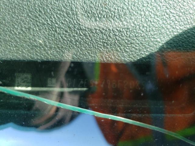 1G1ZE5E79BF208592 - 2011 CHEVROLET MALIBU LTZ ლურჯი ფოტო 12