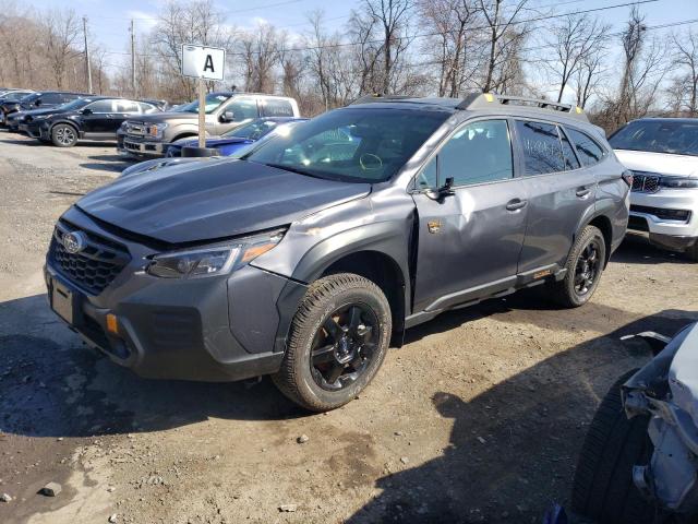 4S4BTGUD1N3281796 - 2022 SUBARU OUTBACK WILDERNESS GRAY photo 1