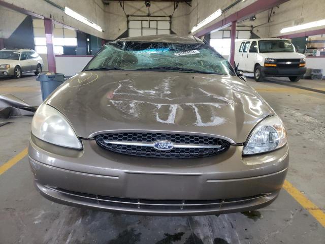 1FAFP55U83G250392 - 2003 FORD TAURUS SES TAN photo 5