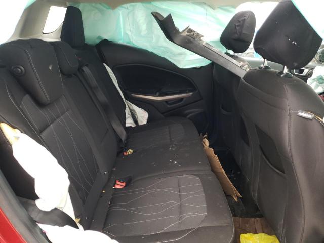 MAJ3S2GE0KC292406 - 2019 FORD ECOSPORT SE Rojo foto 11