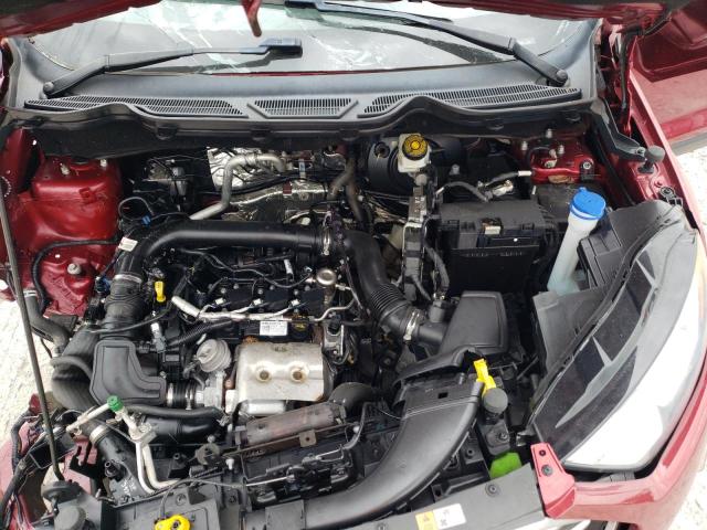 MAJ3S2GE0KC292406 - 2019 FORD ECOSPORT SE Rojo foto 12