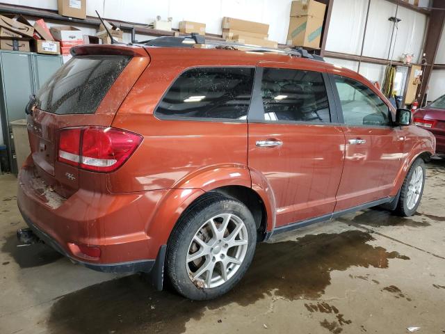 3C4PDDFG1ET158839 - 2014 DODGE JOURNEY R/T ORANGE photo 3