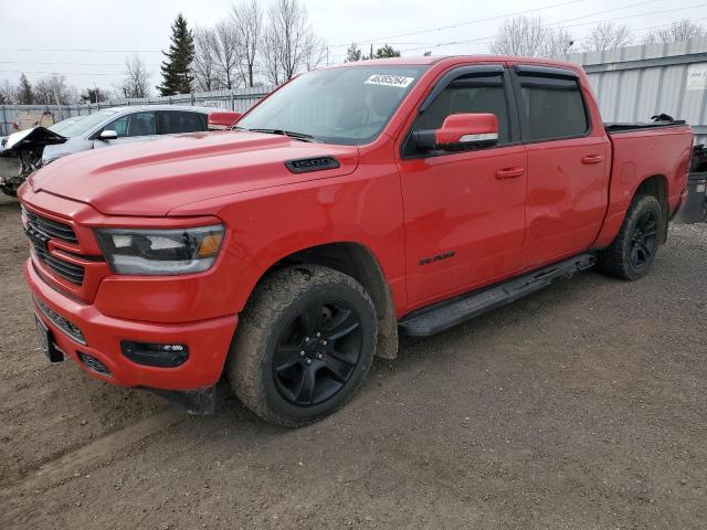 1C6SRFVT5NN324535 - 2022 RAM 1500 SPORT RED photo 1