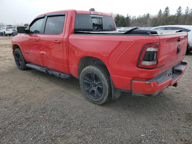 1C6SRFVT5NN324535 - 2022 RAM 1500 SPORT RED photo 2