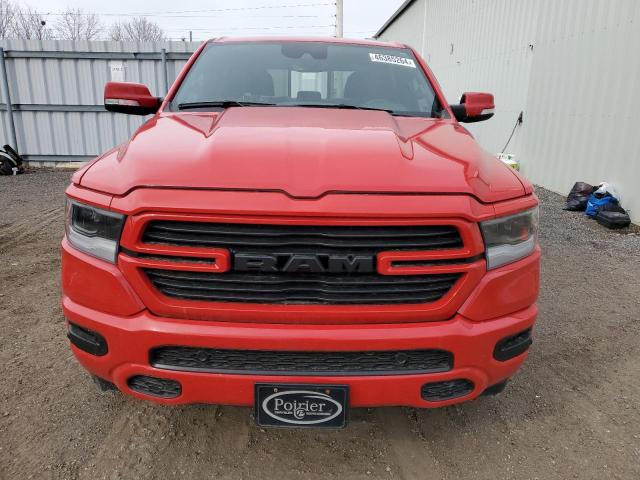 1C6SRFVT5NN324535 - 2022 RAM 1500 SPORT RED photo 5