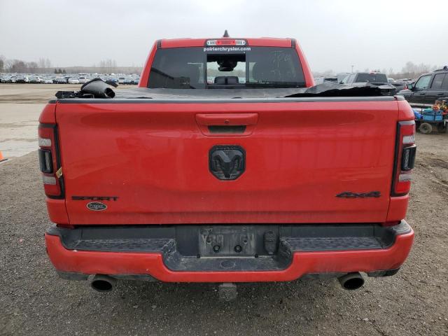 1C6SRFVT5NN324535 - 2022 RAM 1500 SPORT RED photo 6