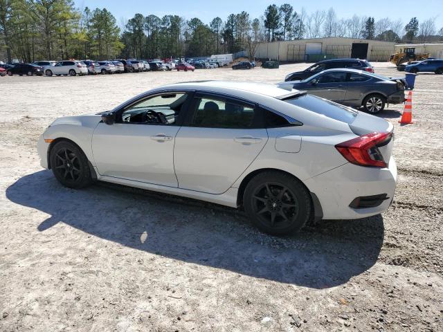 19XFC1F73KE001844 - 2019 HONDA CIVIC EXL თეთრი ფოტო 2