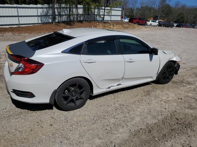 19XFC1F73KE001844 - 2019 HONDA CIVIC EXL თეთრი ფოტო 3