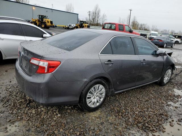 4T4BF1FK5ER387300 - 2014 TOYOTA CAMRY L GRAY photo 3