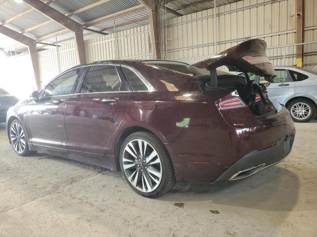 3LN6L5E92HR655600 - 2017 LINCOLN MKZ RESERVE ბურგუნდია ფოტო 2