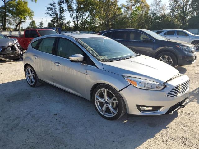 1FADP3N27GL367971 - 2016 FORD FOCUS TITANIUM SILVER photo 4