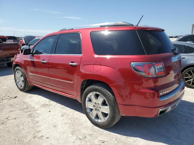 1GKKRTKD2EJ157065 - 2014 GMC ACADIA DENALI RED photo 2