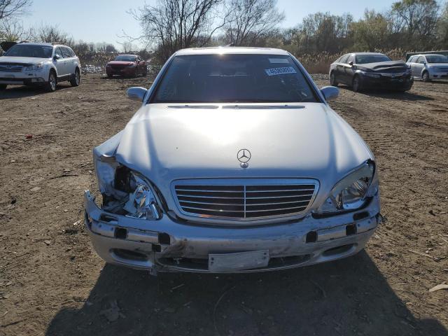 WDBNG75J41A183912 - 2001 MERCEDES-BENZ S500 500 SILVER photo 5