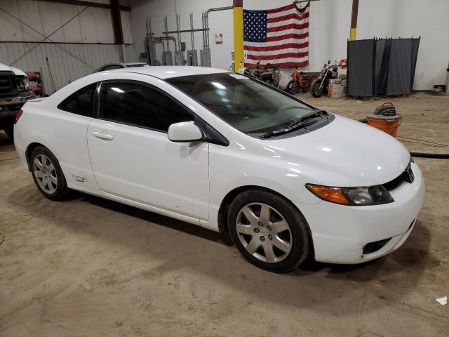 2HGFG12627H513612 - 2007 HONDA CIVIC LX WHITE photo 4