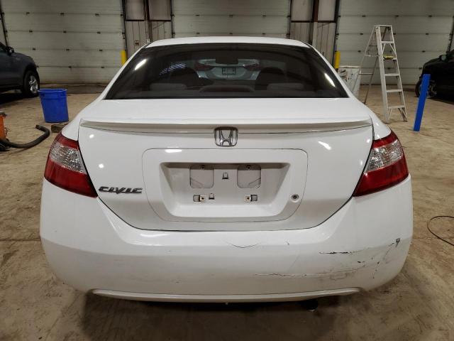 2HGFG12627H513612 - 2007 HONDA CIVIC LX WHITE photo 6