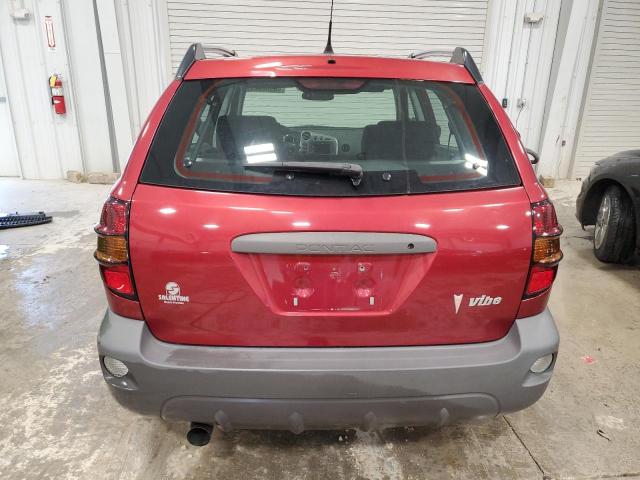 5Y2SL63895Z439222 - 2005 PONTIAC VIBE BURGUNDY photo 6