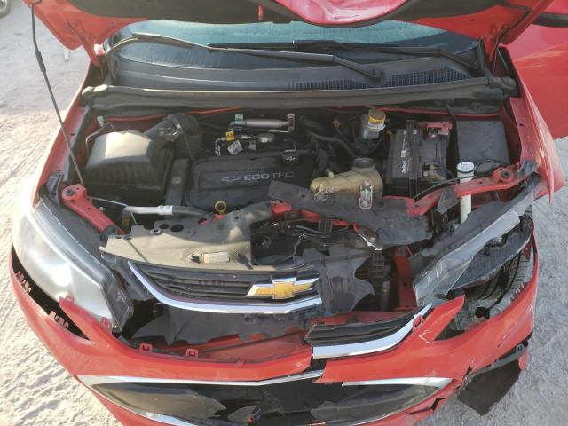 1G1JD5SH2H4136832 - 2017 CHEVROLET SONIC LT RED photo 11