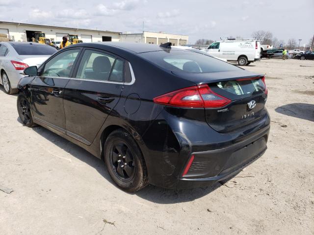 KMHC75LC5JU065489 - 2018 HYUNDAI IONIQ SEL BLACK photo 2