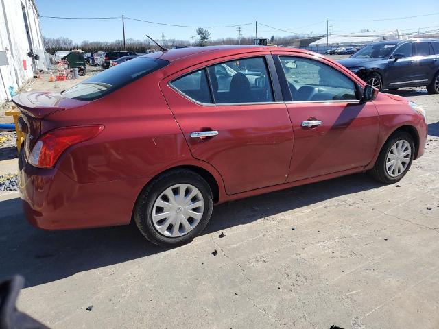 3N1CN7AP0JK398715 - 2018 NISSAN VERSA S RED photo 3