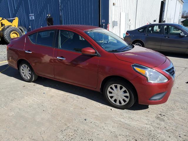 3N1CN7AP0JK398715 - 2018 NISSAN VERSA S RED photo 4