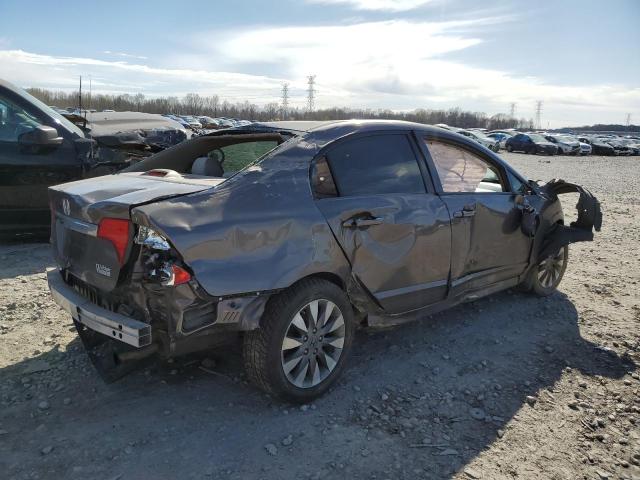 2HGFA1F83BH546530 - 2011 HONDA CIVIC EX GRAY photo 3