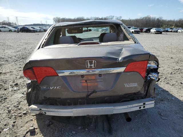 2HGFA1F83BH546530 - 2011 HONDA CIVIC EX GRAY photo 6