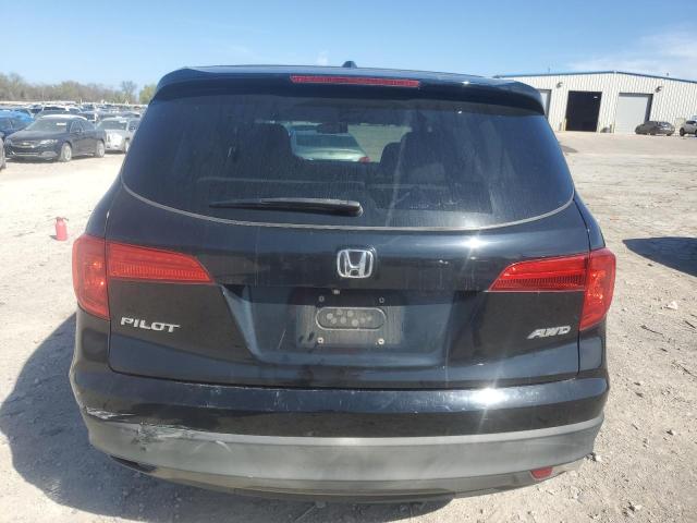 5FNYF6H54GB021398 - 2016 HONDA PILOT EXL BLACK photo 6