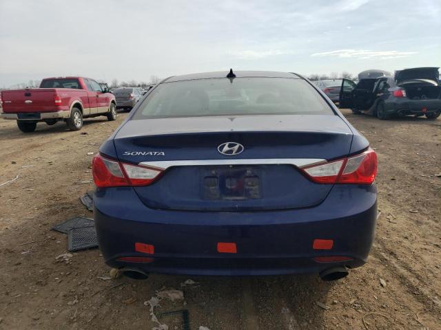 5NPEC4AC3DH523504 - 2013 HYUNDAI SONATA SE BLUE photo 6