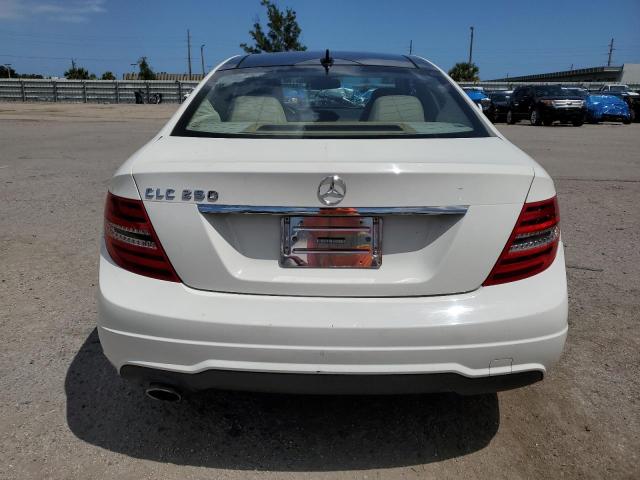 WDDGJ4HB1CF788397 - 2012 MERCEDES-BENZ C 250 WHITE photo 6