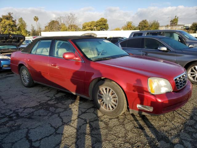 1G6KE57Y34U109556 - 2004 CADILLAC DEVILLE DHS BURGUNDY photo 4