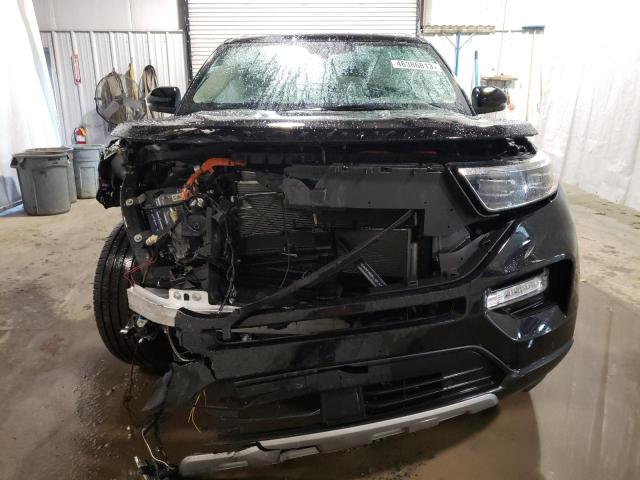 1FM5K8HW0MNA22303 - 2021 FORD EXPLORER PLATINUM BLACK photo 5