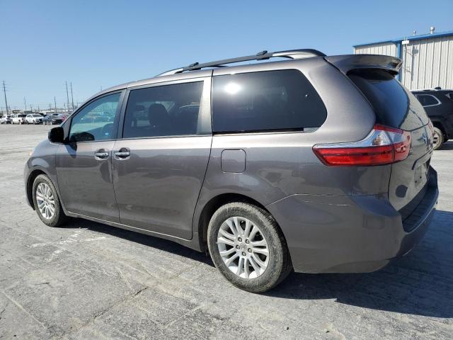 5TDYK3DC3FS600889 - 2015 TOYOTA SIENNA XLE CHARCOAL photo 2