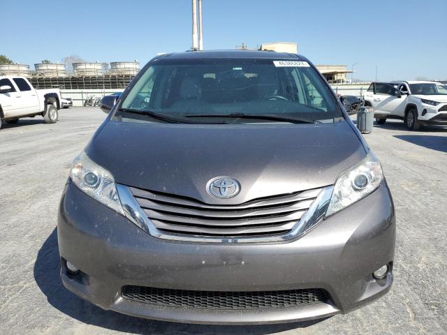 5TDYK3DC3FS600889 - 2015 TOYOTA SIENNA XLE CHARCOAL photo 5