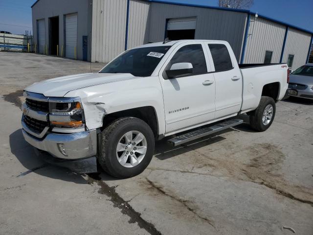 2GCVKREC3J1104611 - 2018 CHEVROLET SILVER 4X4 K1500 LT WHITE photo 1