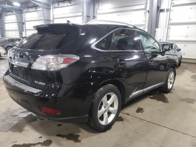 2T2BK1BA2AC060959 - 2010 LEXUS RX 350 BLACK photo 3