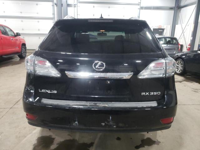 2T2BK1BA2AC060959 - 2010 LEXUS RX 350 BLACK photo 6