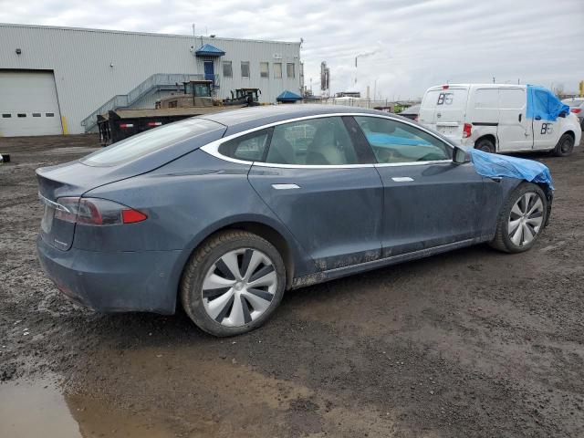 5YJSA1E26LF404402 - 2020 TESLA MODEL S 灰色 照片 3