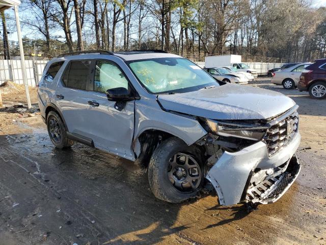 5FNYG1H66RB032690 - 2024 HONDA PILOT TRAILSPORT BLUE photo 4