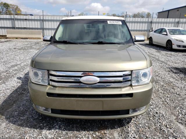 2FMHK6DT0CBD13617 - 2012 FORD FLEX LIMITED GREEN photo 5