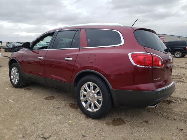 5GAKVBED0BJ256526 - 2011 BUICK ENCLAVE CXL RED photo 2