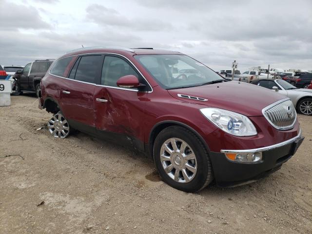 5GAKVBED0BJ256526 - 2011 BUICK ENCLAVE CXL RED photo 4