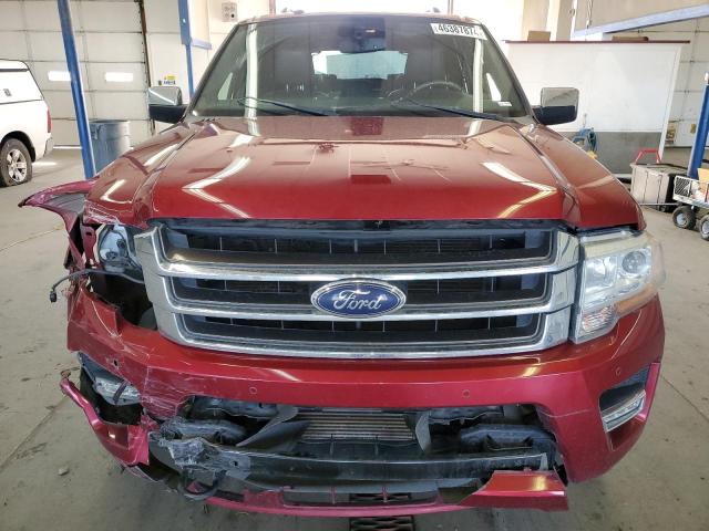 1FMJU1JT3HEA47881 - 2017 FORD EXPEDITION XLT RED photo 5