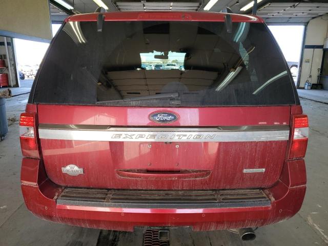 1FMJU1JT3HEA47881 - 2017 FORD EXPEDITION XLT RED photo 6