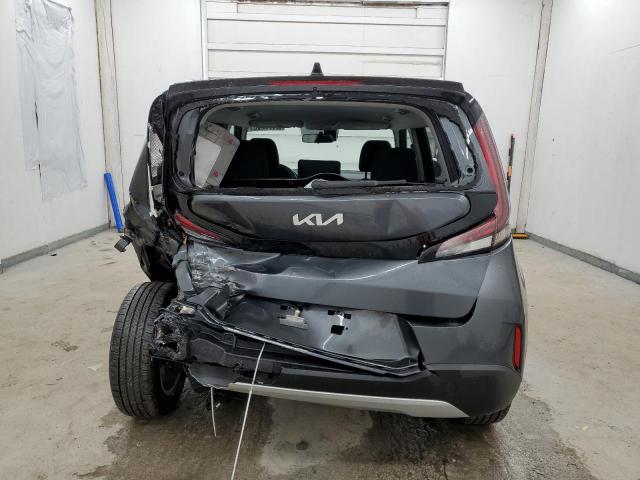 KNDJ23AU1P7879463 - 2023 KIA SOUL LX GRAY photo 6