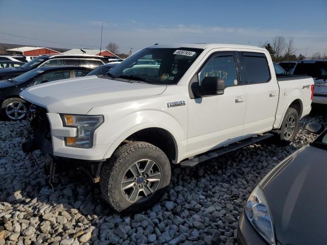1FTEW1EF5FFC66529 - 2015 FORD F150 SUPERCREW WHITE photo 1