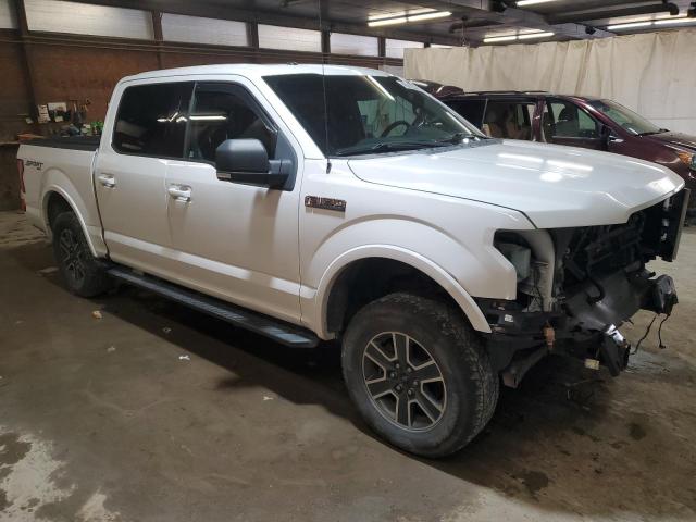 1FTEW1EF5FFC66529 - 2015 FORD F150 SUPERCREW WHITE photo 4