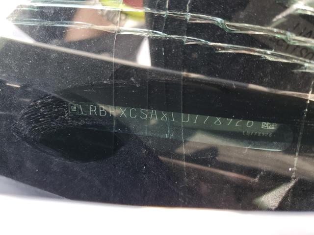 LRBFXCSA8LD178926 - 2020 BUICK ENVISION ESSENCE Սպիտակ լուսանկար 13