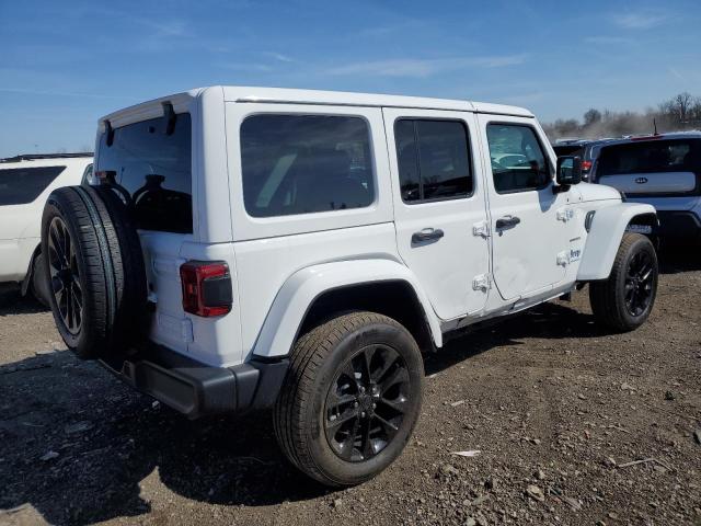 1C4RJXP61RW231572 - 2024 JEEP WRANGLER SAHARA 4XE WHITE photo 3