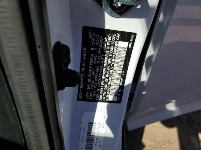 SHHFK7H43MU228312 - 2021 HONDA CIVIC SPORT 白色 照片 12