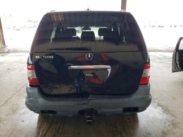 4JGAB75E63A380189 - 2003 MERCEDES-BENZ ML 500 BLACK photo 6